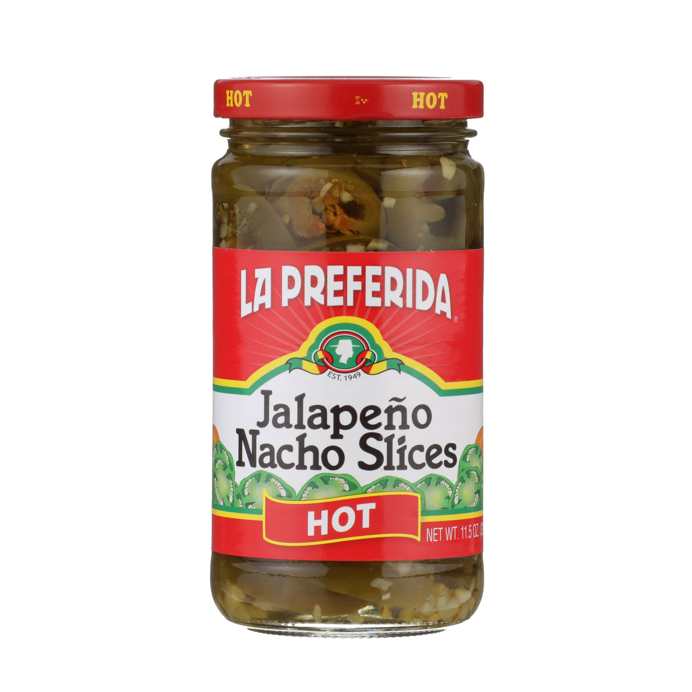 Jalapeño Nacho Slices, Hot