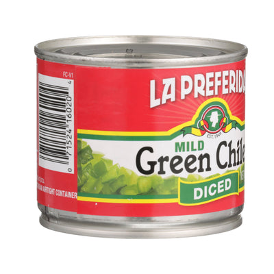 Diced Green Chiles, Mild, 7 OZ