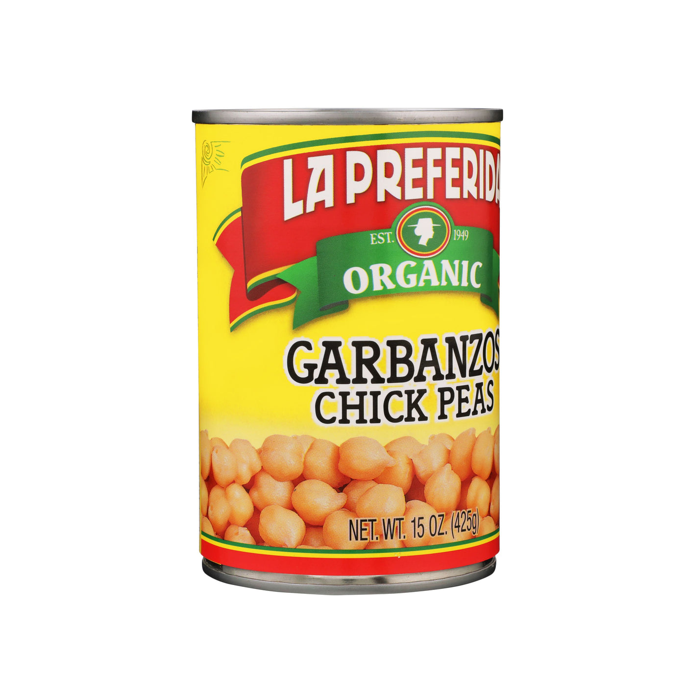 Organic Chick Peas , 15 OZ