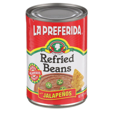 Refried Beans, Jalapeños