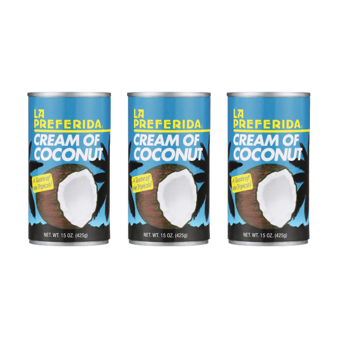 Cream of Coconut (15 oz) | La Preferida Cocktail Mixer