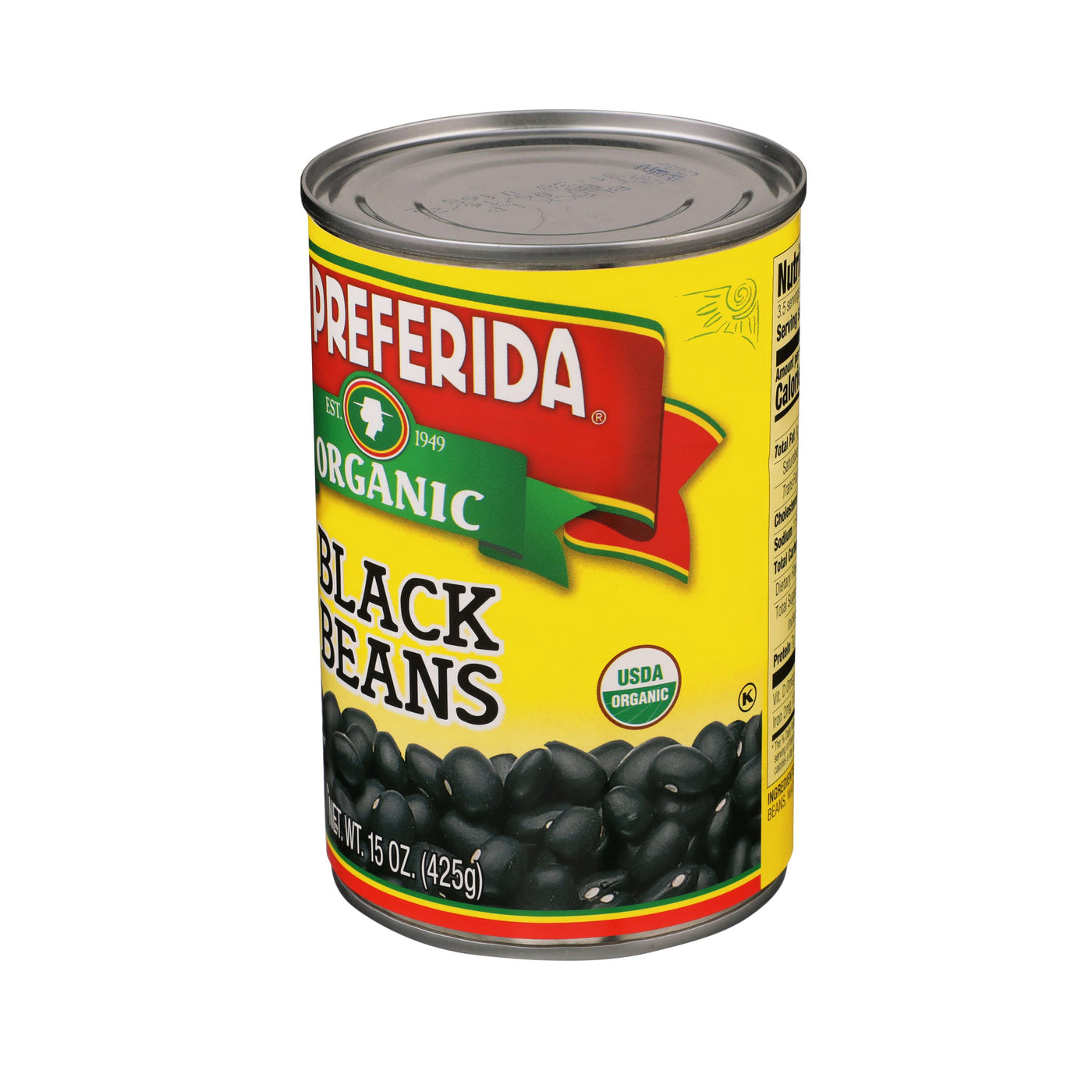 Organic Black Beans , 15 OZ