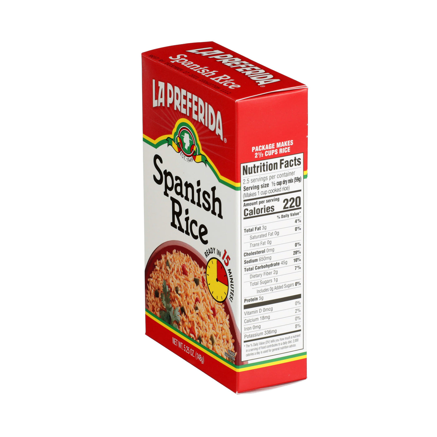 Spanish Rice, Box – Best Spanish Rice in a Box | La Preferida