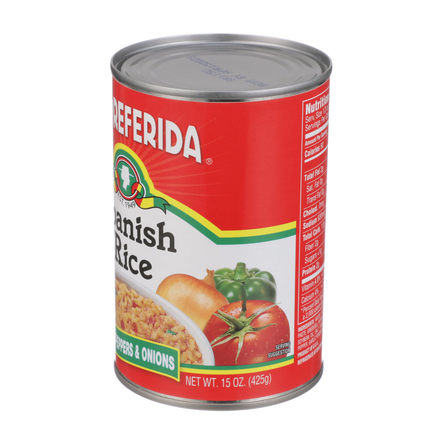 Canned Spanish Rice – Just Heat & Serve | La Preferida