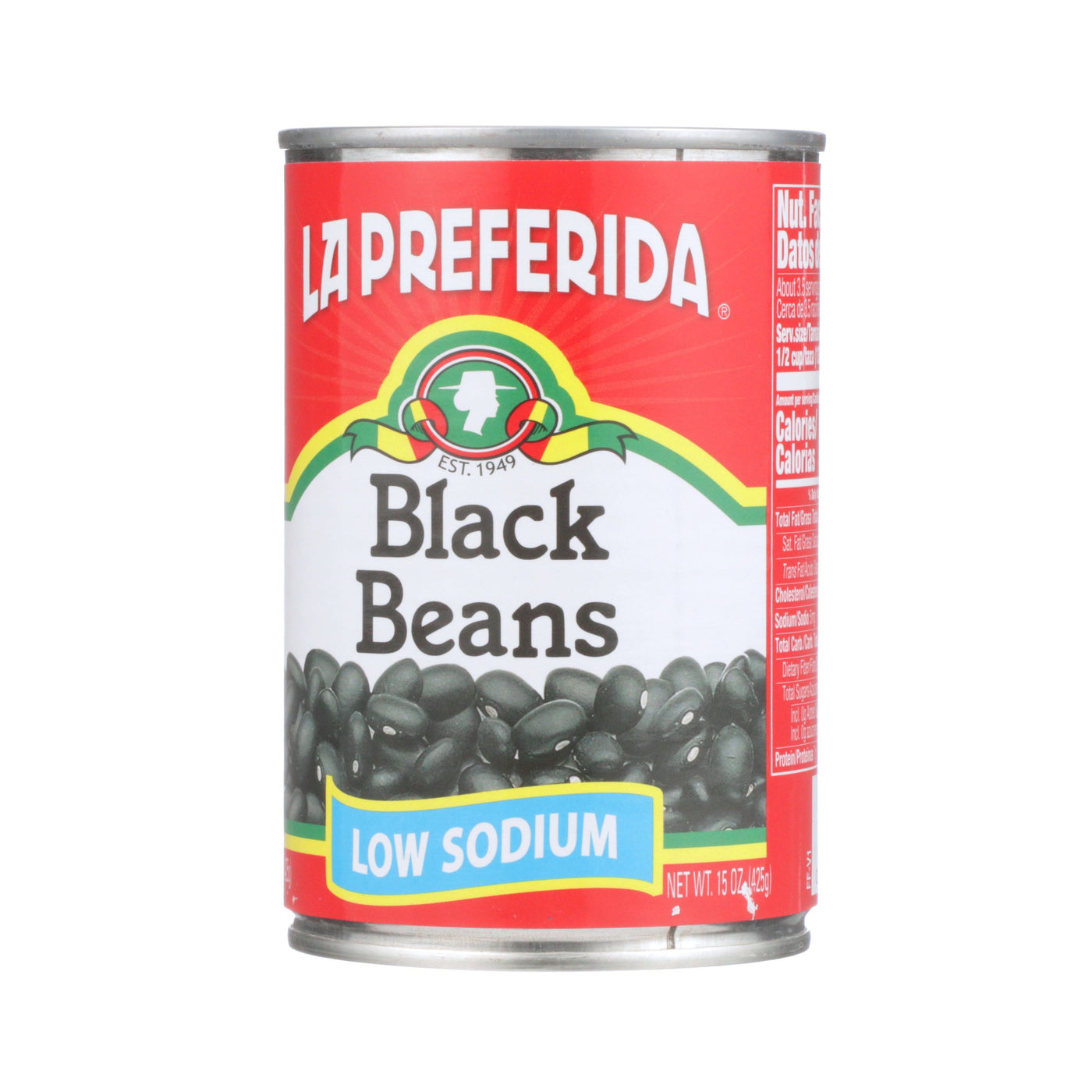 Low Sodium Black Beans, 15 OZ