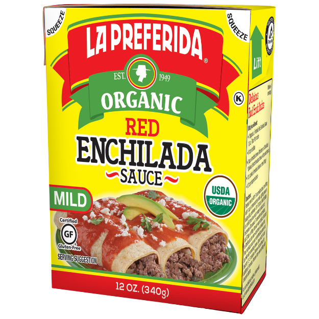 Organic Red Enchilada Sauce – Tetra Recart®