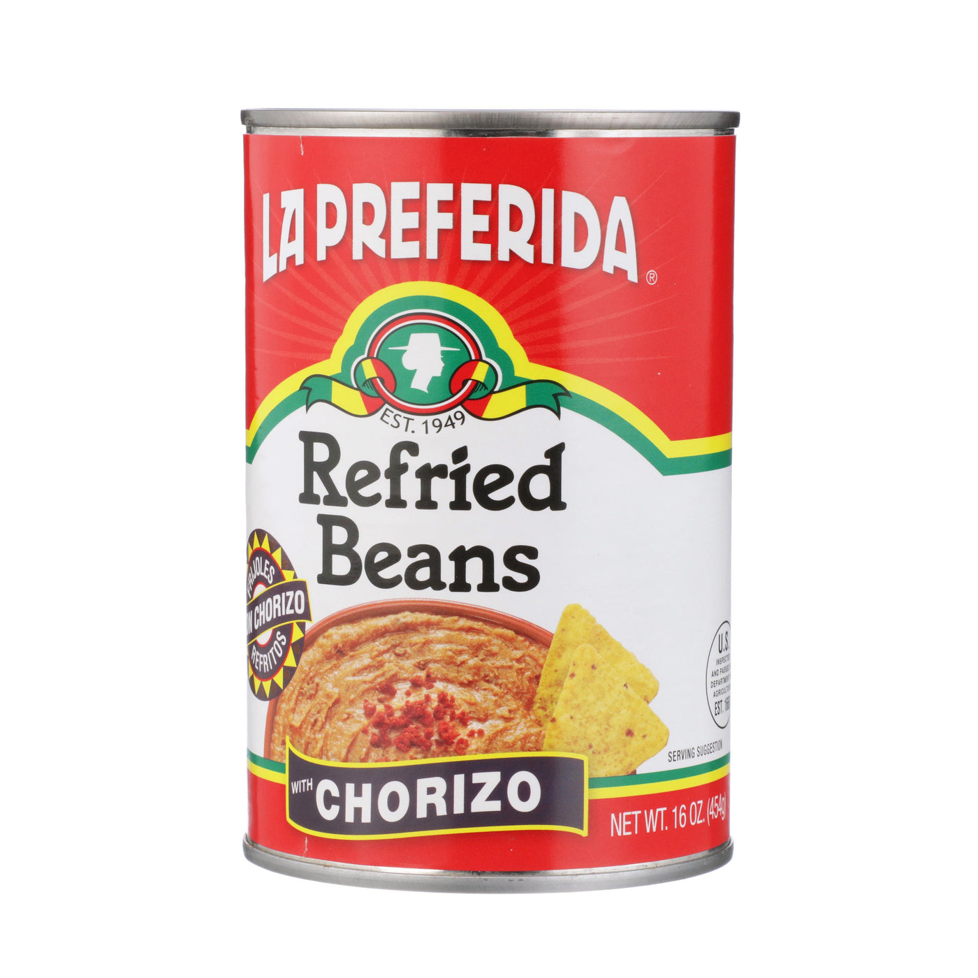 Refried Beans, Chorizo