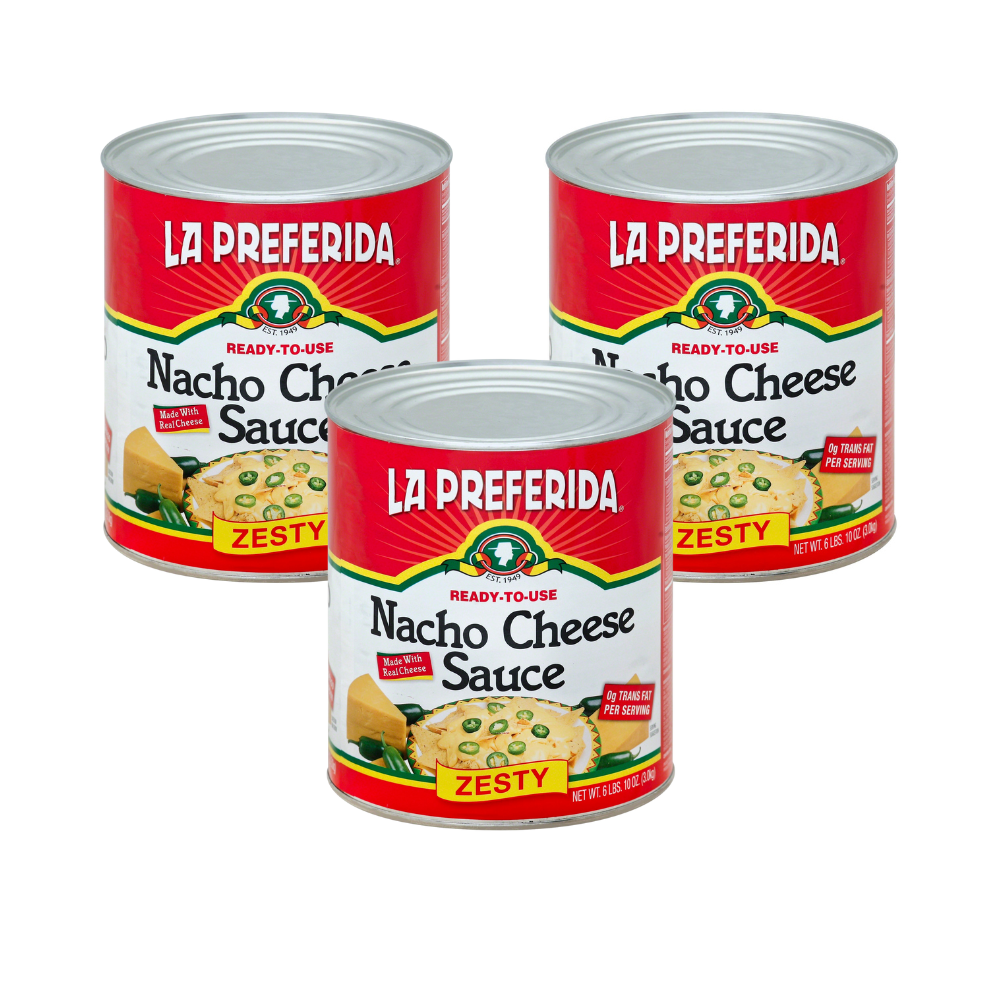 Zesty Nacho Cheese Sauce #10 Can – Foodservice | La Preferida