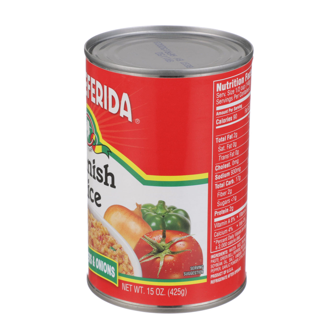 Canned Spanish Rice – Just Heat & Serve | La Preferida