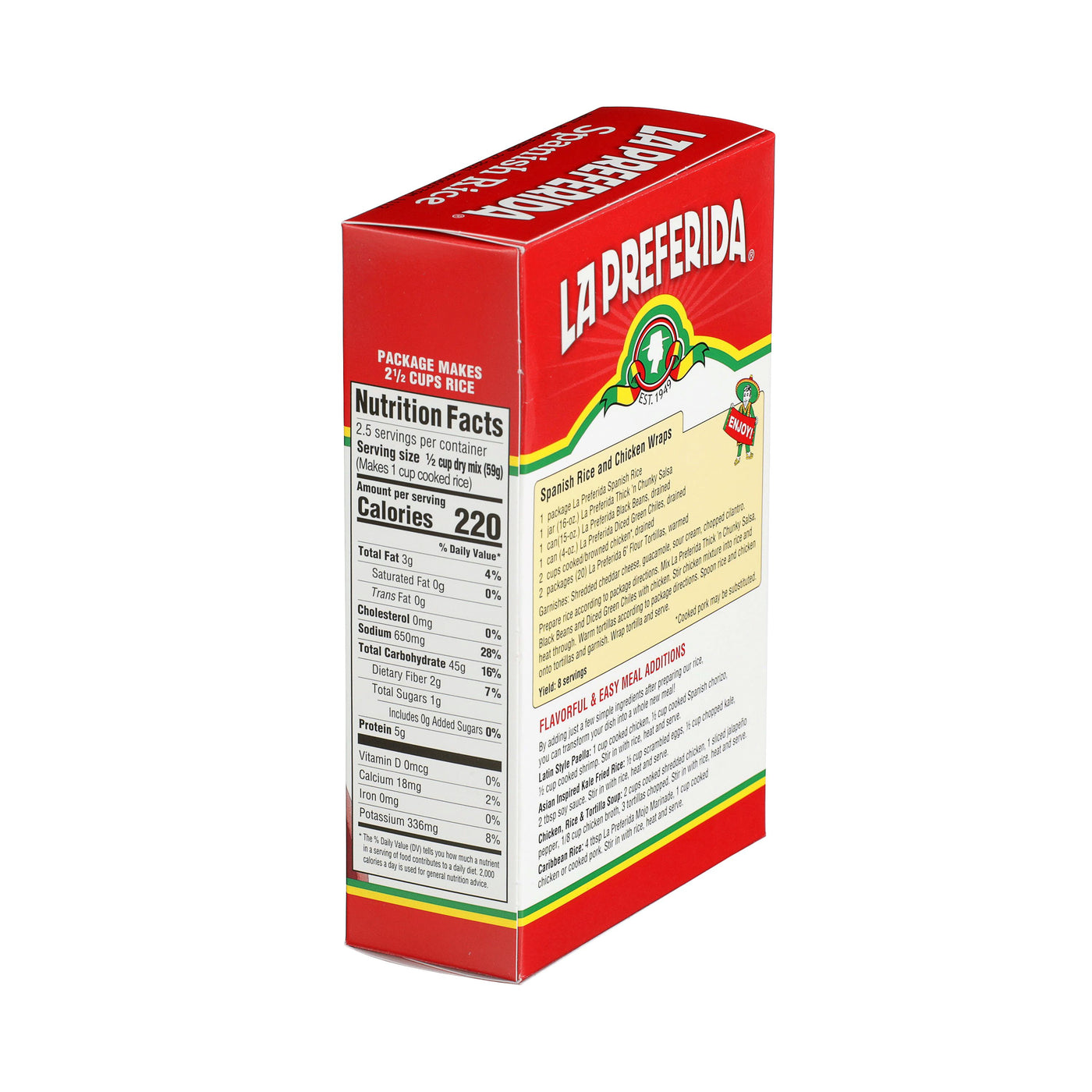 Spanish Rice, Box – Best Spanish Rice in a Box | La Preferida