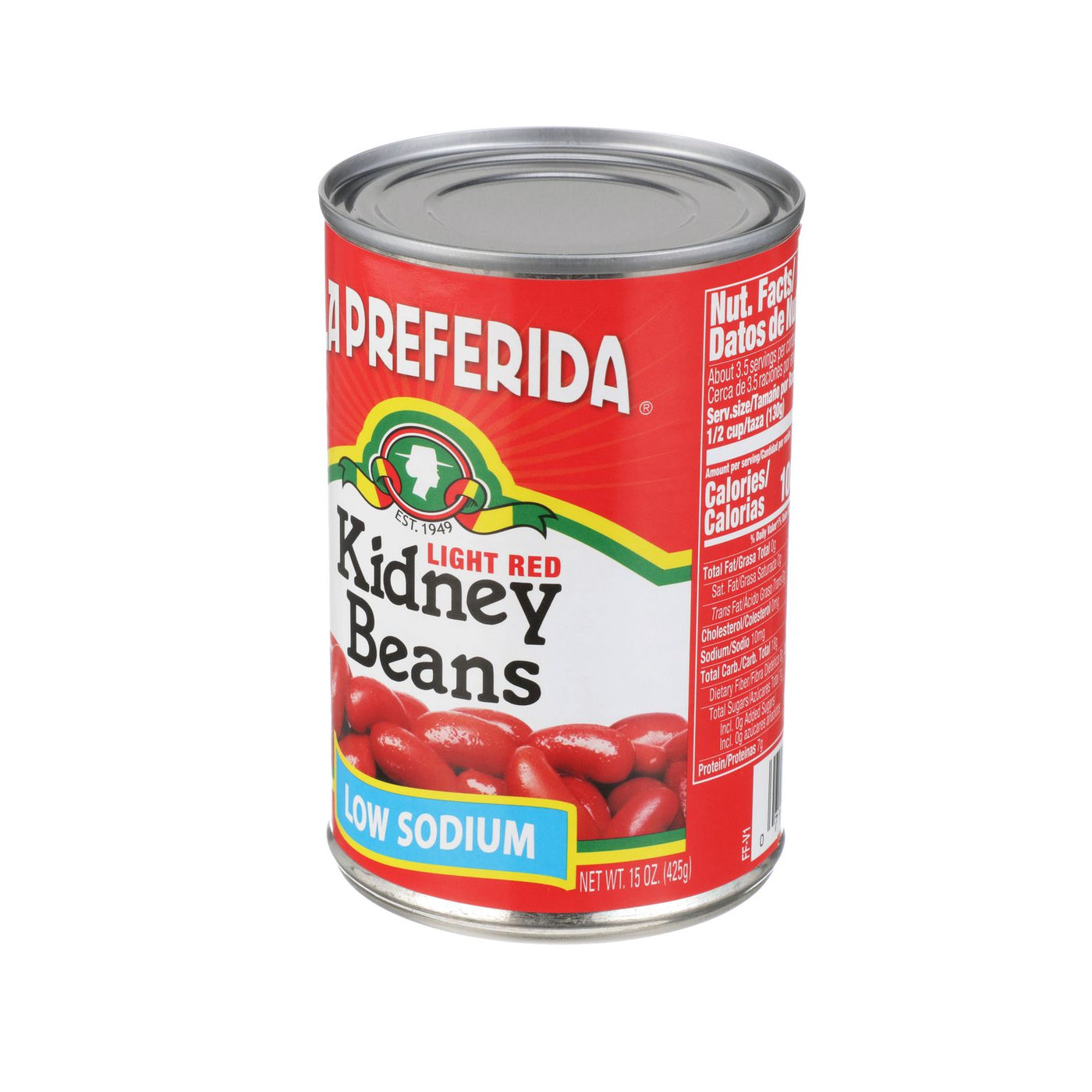 Low Sodium Light Red Kidney Beans, 15 OZ