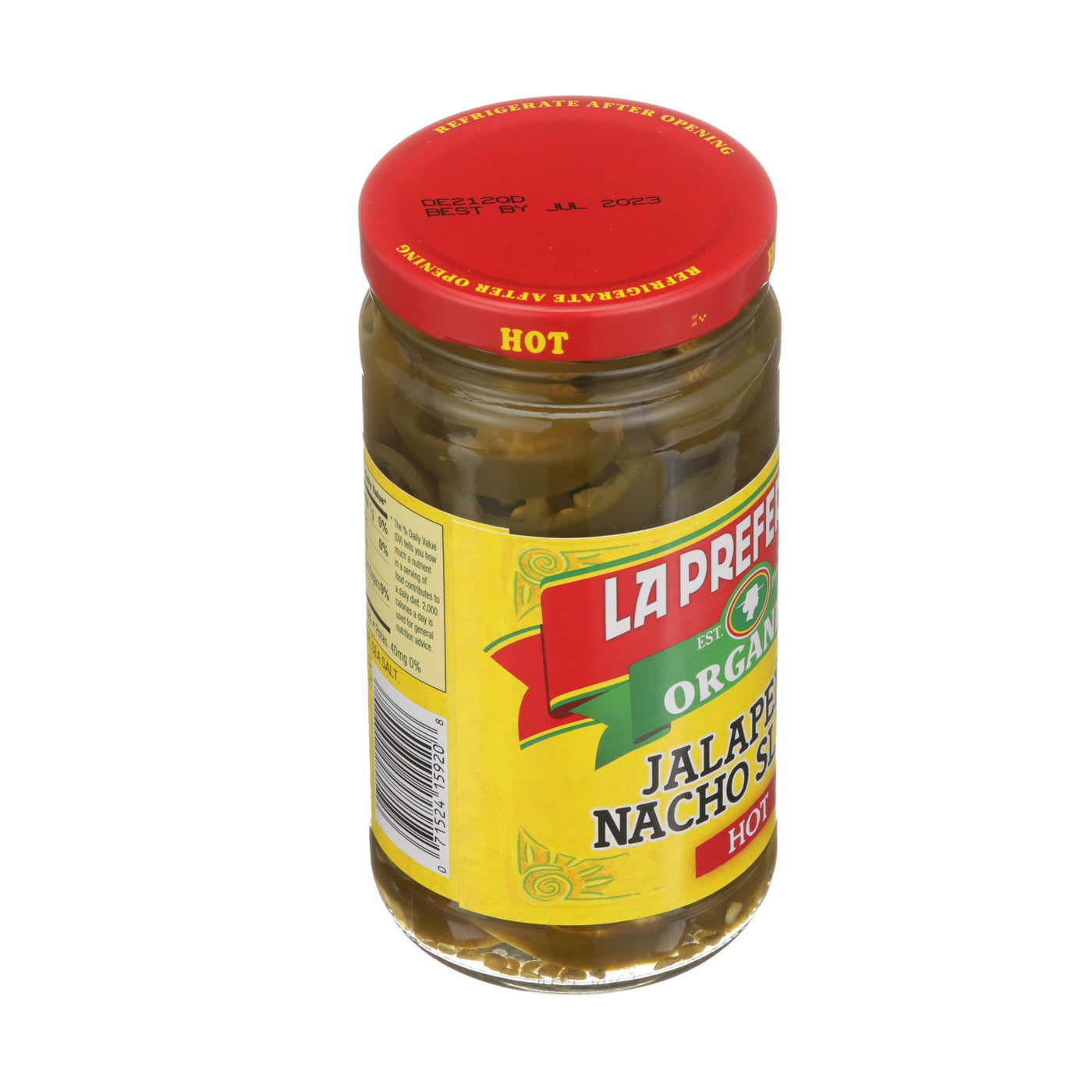 Organic Jalapeno Nacho Slices, Hot , 11.5 OZ