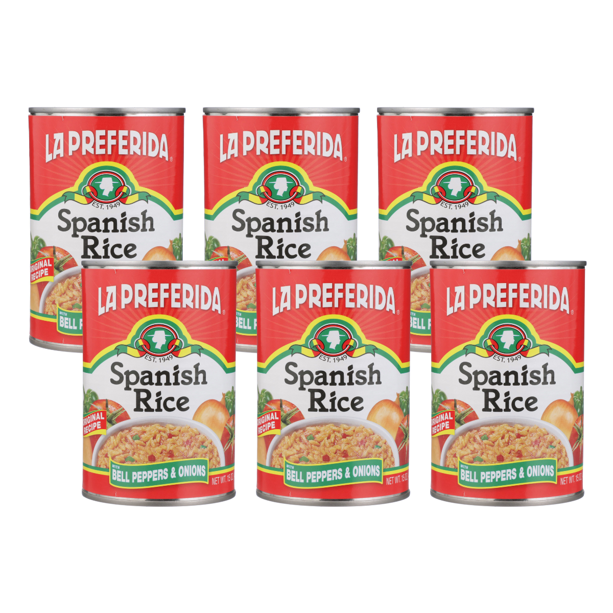 Canned Spanish Rice – Just Heat & Serve | La Preferida