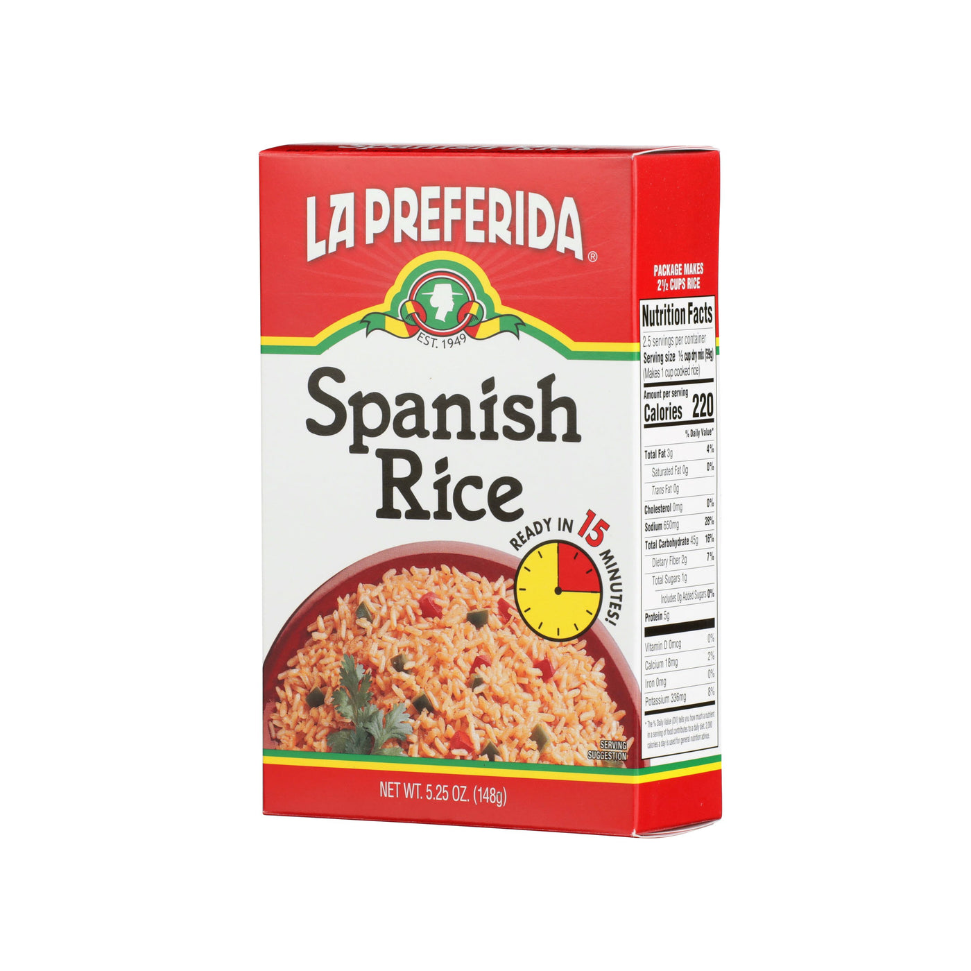 Spanish Rice, Box – Best Spanish Rice in a Box | La Preferida