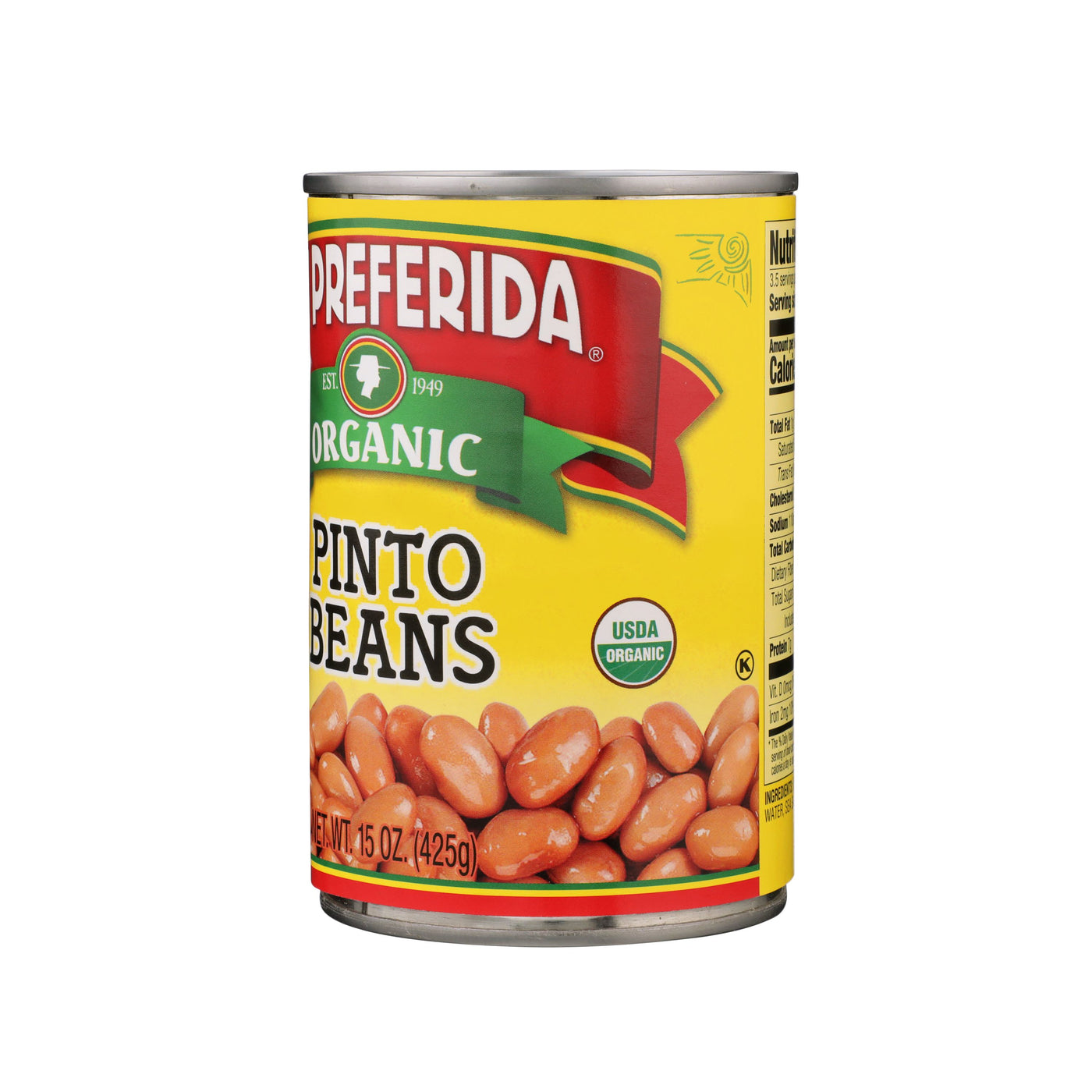 Organic Pinto Beans, 15 OZ