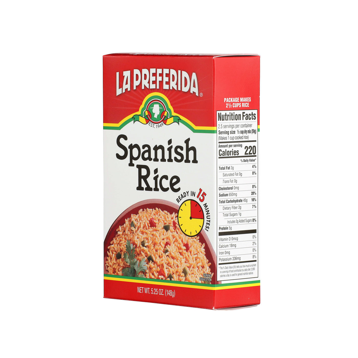 Spanish Rice, Box – Best Spanish Rice in a Box | La Preferida