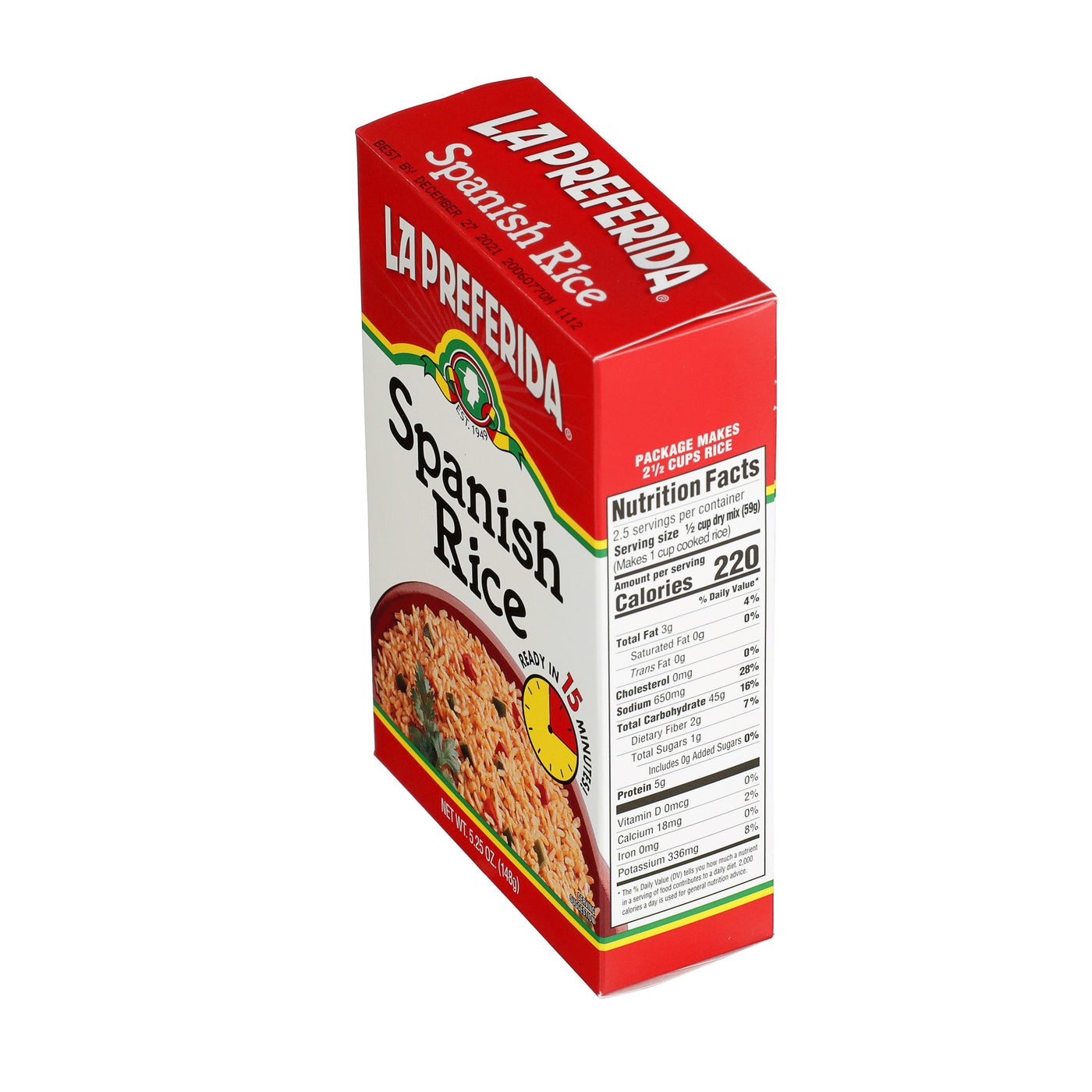 Best Boxed Spanish Rice, Ready in 15 Minutes | La Preferida