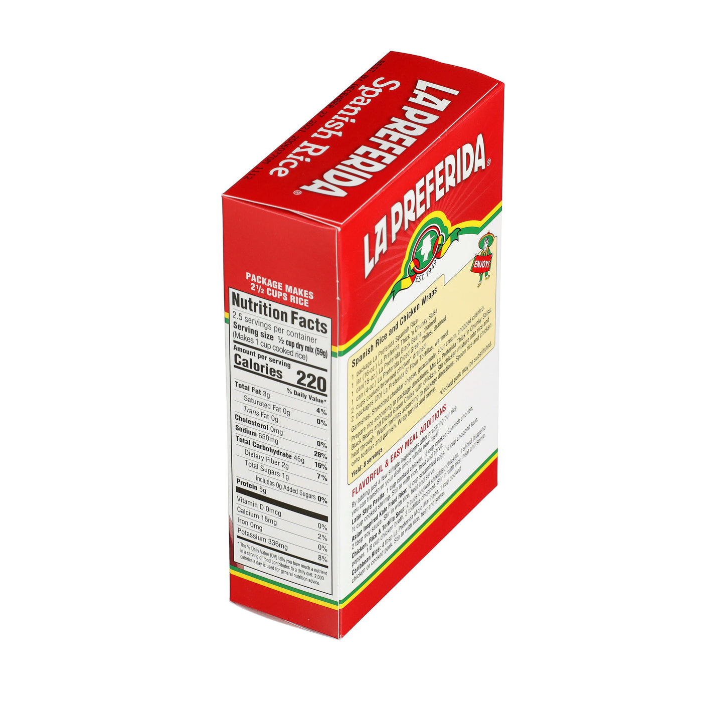 Spanish Rice, Box – Best Spanish Rice in a Box | La Preferida