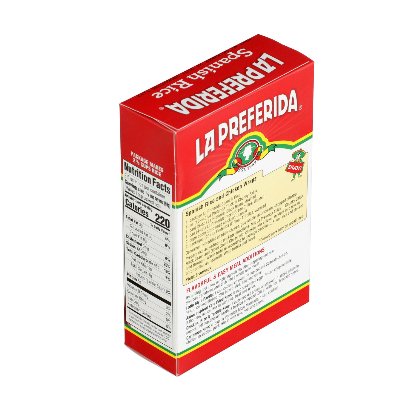 Spanish Rice, Box – Best Spanish Rice in a Box | La Preferida