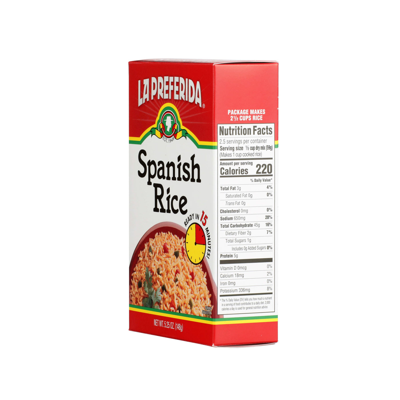 Spanish Rice, Box – Best Spanish Rice in a Box | La Preferida