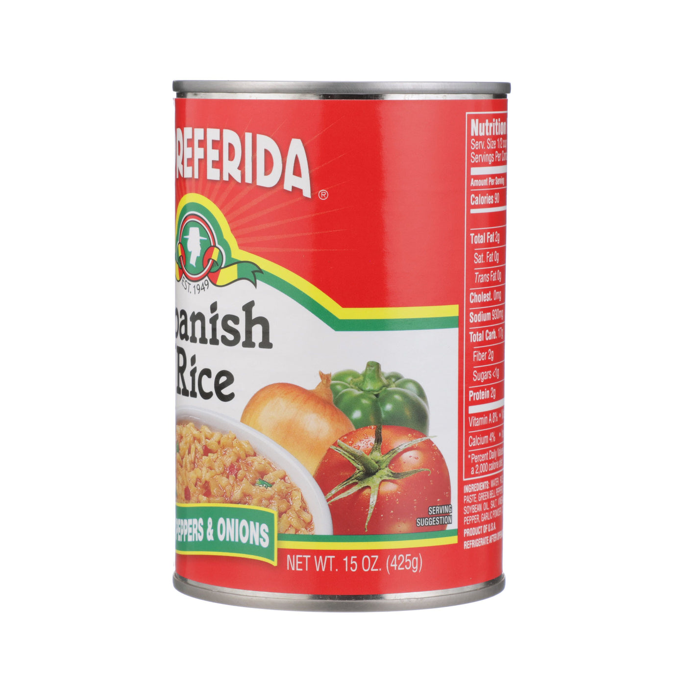 Canned Spanish Rice – Just Heat & Serve | La Preferida