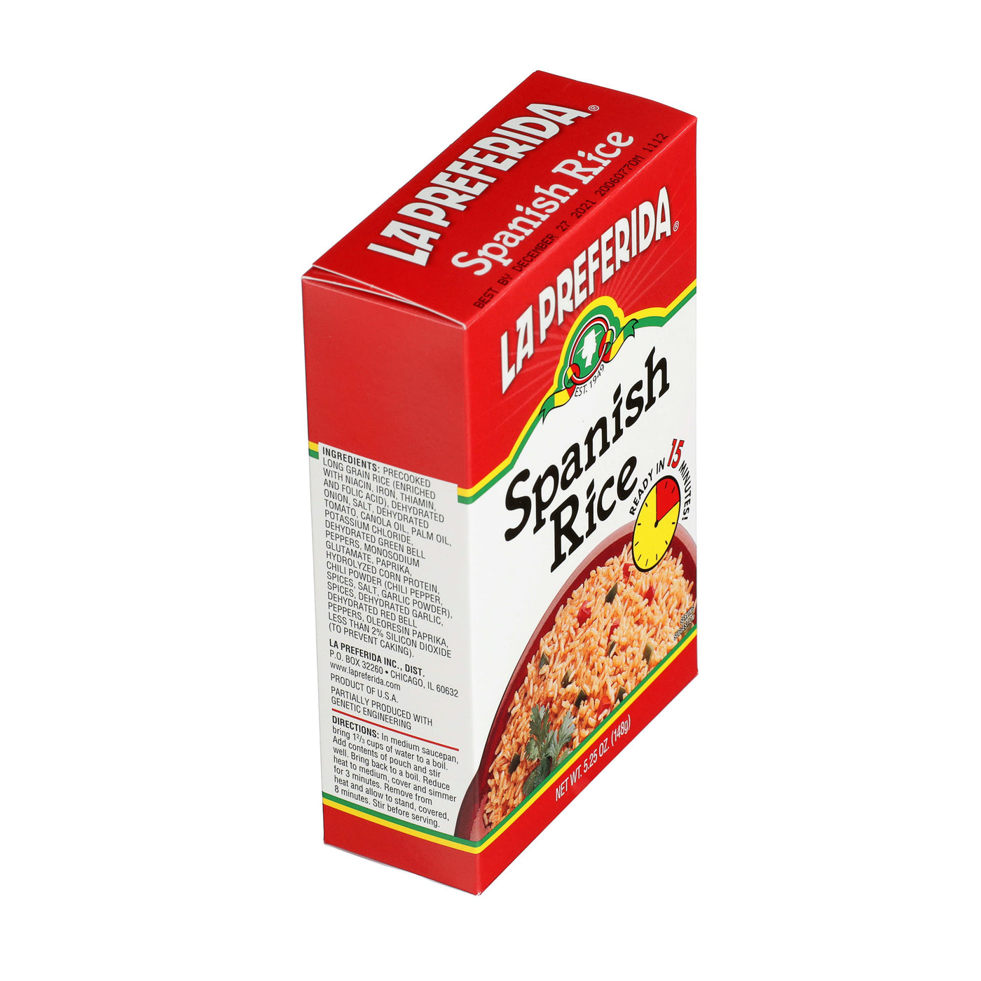 Spanish Rice, Box – Best Spanish Rice in a Box | La Preferida