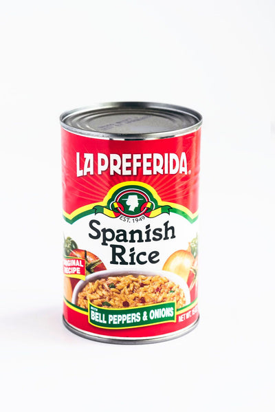 Canned Spanish Rice – Just Heat & Serve | La Preferida