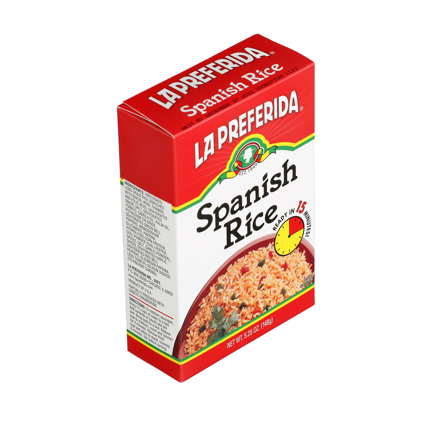 Spanish Rice, Box – Best Spanish Rice in a Box | La Preferida