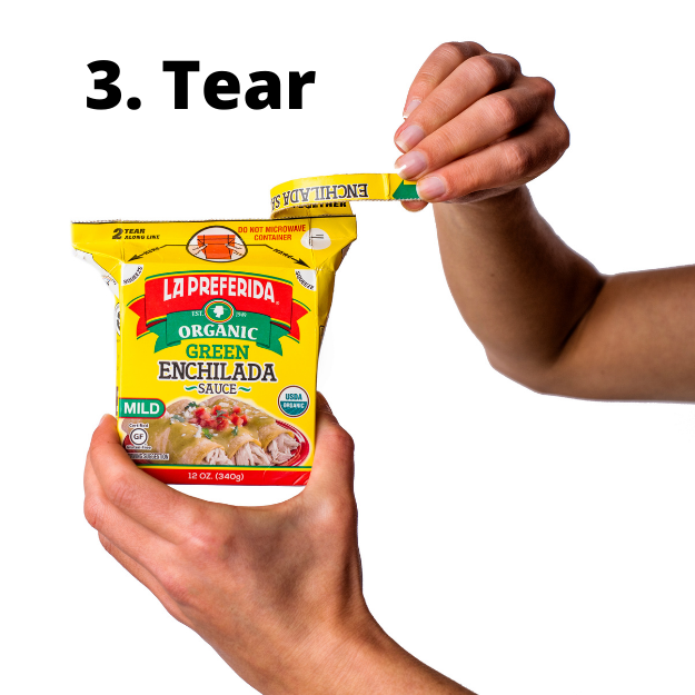 Organic Green Enchilada Sauce – Tetra Recart® Food Items La Preferida