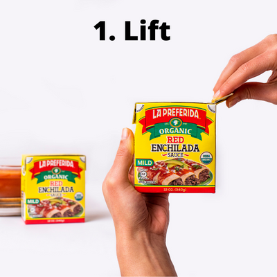 Organic Red Enchilada Sauce – Tetra Recart® Food Items La Preferida