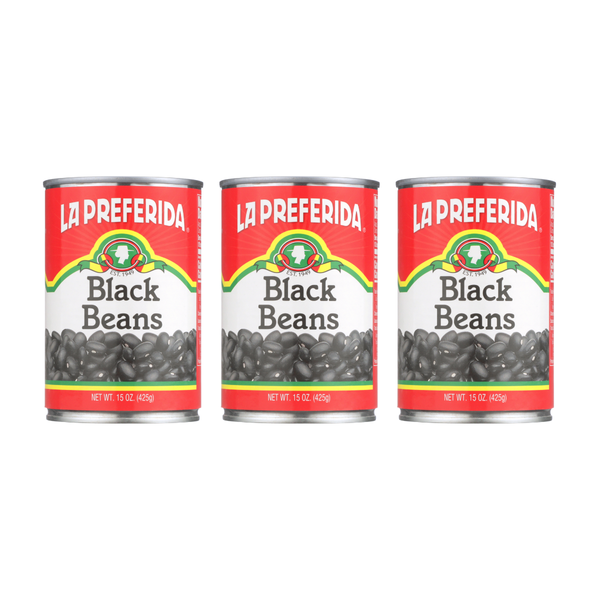 Black Beans Food Items La Preferida