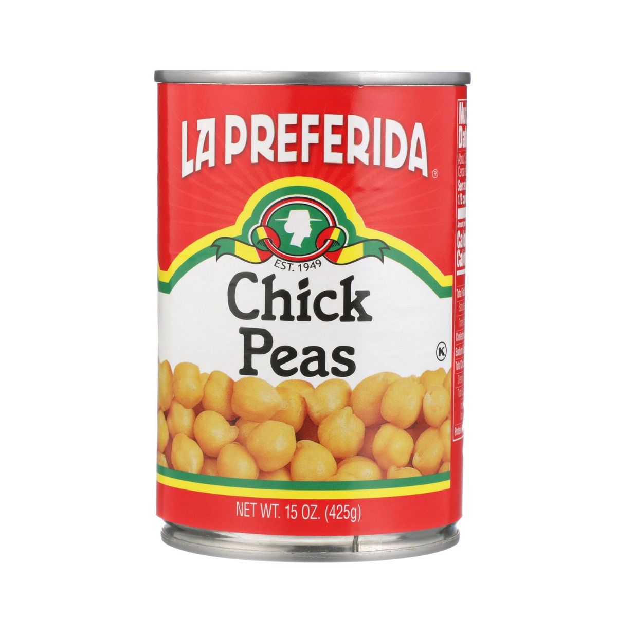 Chick Peas Food Items La Preferida