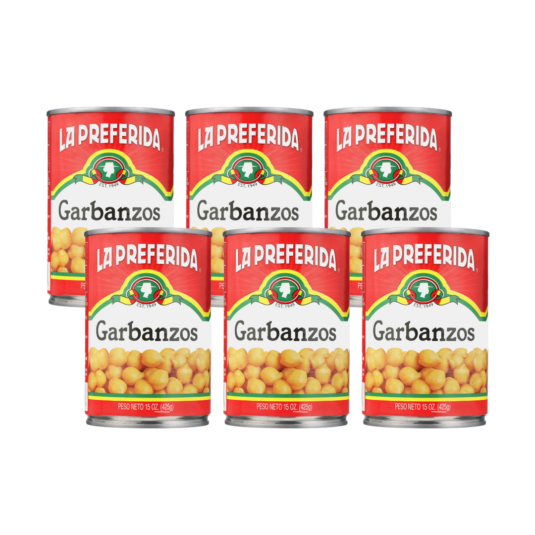 Canned Chickpeas (15 oz) | La Preferida Pantry Staple