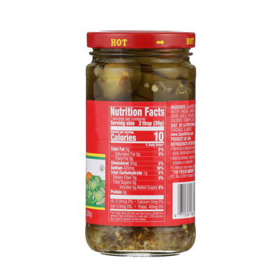 Jalapeño Nacho Slices, Hot Food Items La Preferida