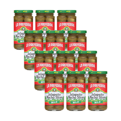 Jalapeño Nacho Slices, Mild Food Items La Preferida 12 Pack