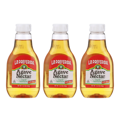 Organic Agave Nectar Food Items La Preferida 3 Pack