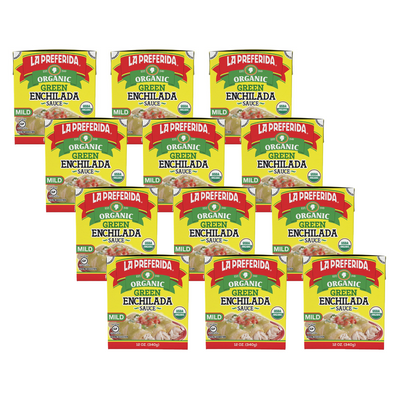 Organic Green Enchilada Sauce – Tetra Recart® Food Items La Preferida Pack 12