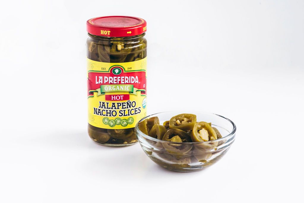 Organic Jalapeño Slices, Hot Food Items La Preferida
