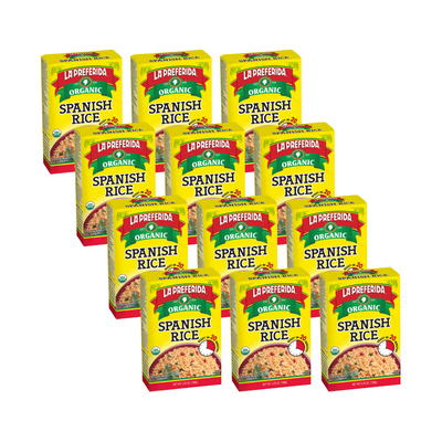 Organic Spanish Rice Food Items La Preferida Pack 12