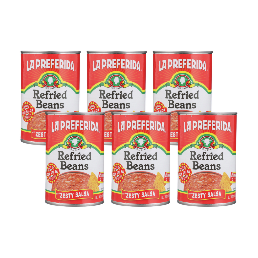 パーツ fuki beans Zesty Salsa Refried Beans – Real Ingredients, Real Heat | La Preferida