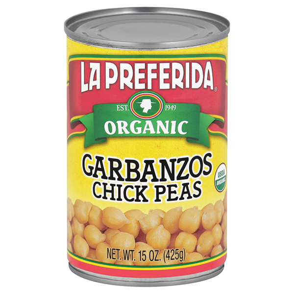 Organic Chick Peas , 15 OZ