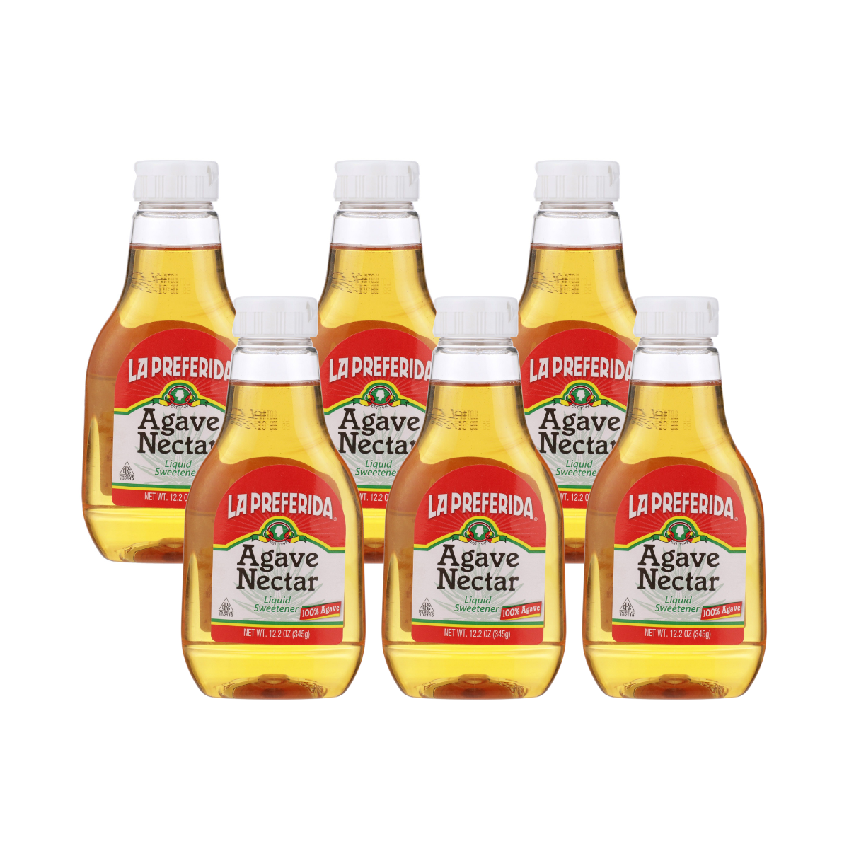 Organic Agave Nectar Food Items La Preferida 6 Pack
