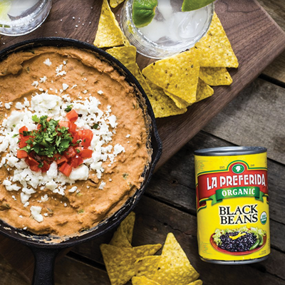 Organic Black Beans Food Items La Preferida