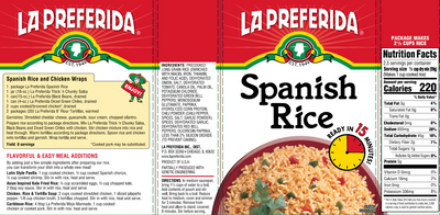 Spanish Rice, Box – Best Spanish Rice in a Box | La Preferida