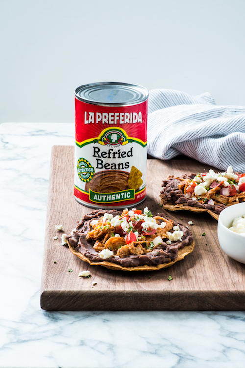 Authentic Refried Pinto Beans Food Items La Preferida